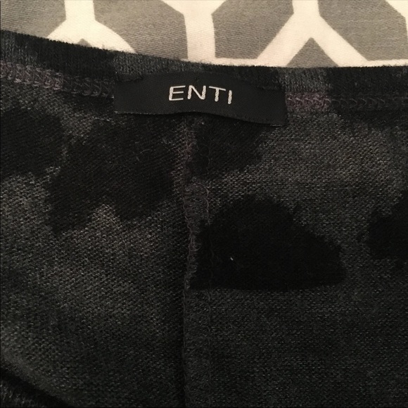 Enti grey leopard print sweater - Picture 4 of 5